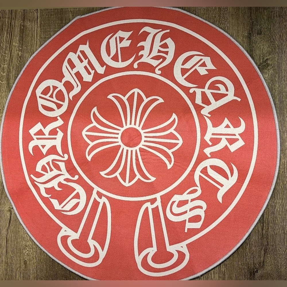 Custom Chrome Hearts Rug